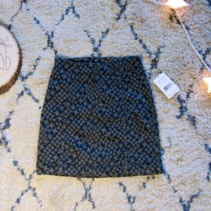 Free People ™ NWT Indigo Blue Denim Mini Skirt